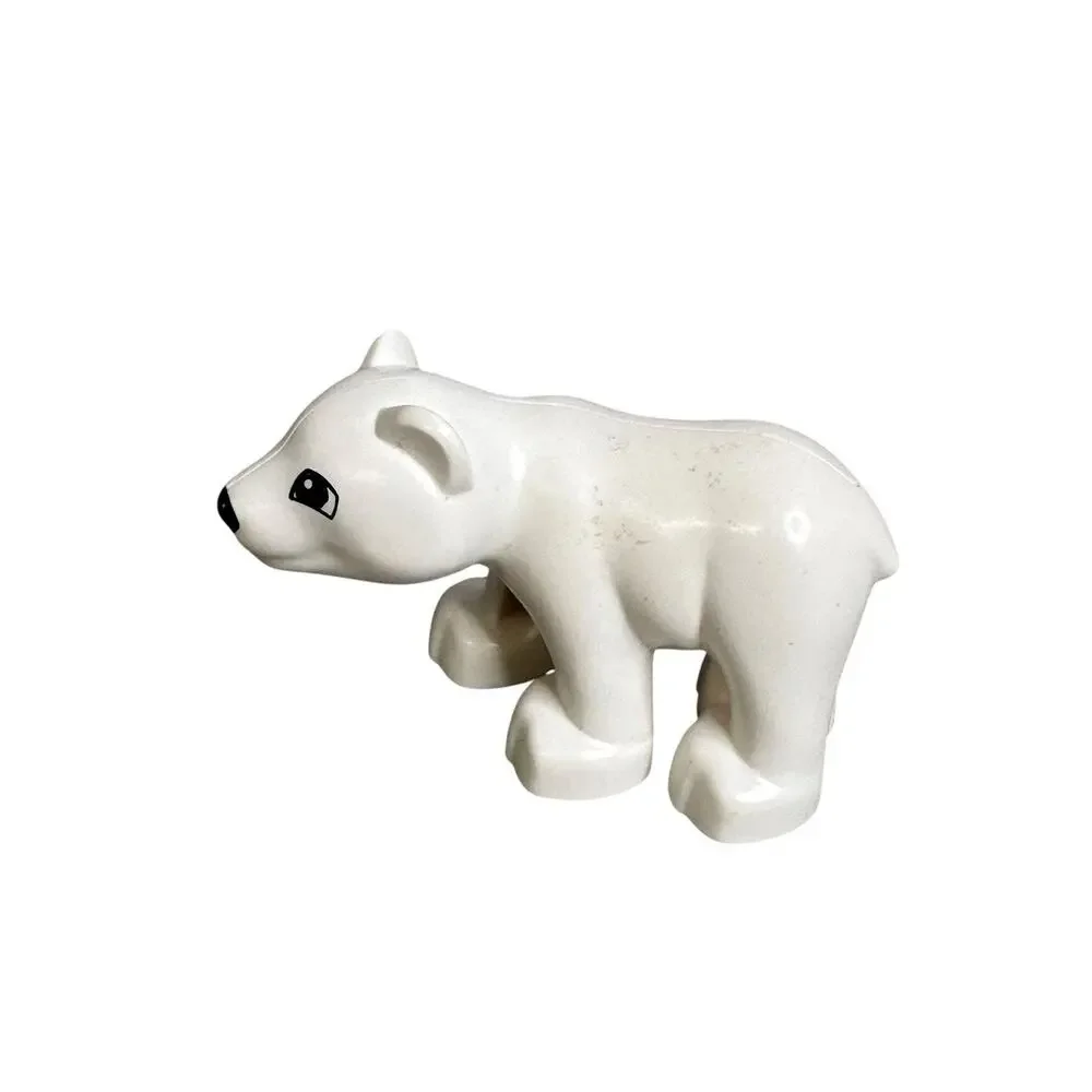 Lego Duplo Zoo Animals and Keeper Replacement Pieces Elephant Polar Bear Person